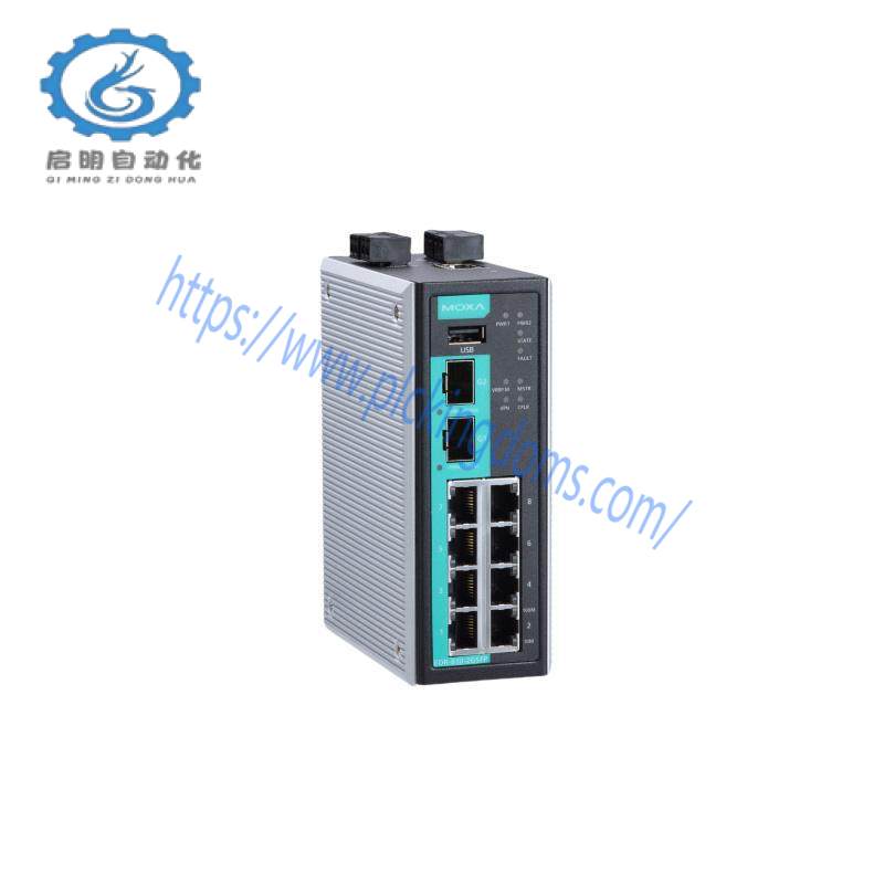 MOXA EDR-810-2GSFP Industrial Secure Router Switch