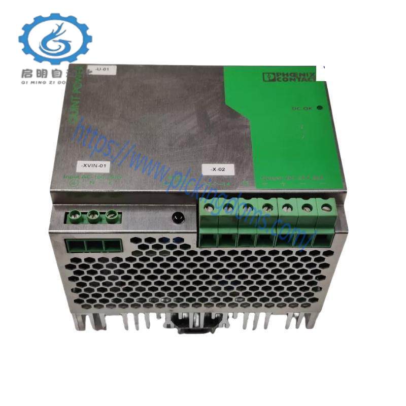 PHOENIX CONTACT QUINT-PS-100-240AC/24DC/20 2938620 POWER SUPPLY UNIT