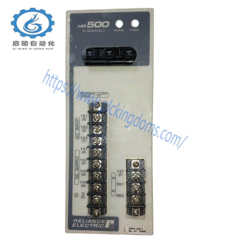 RELIANCE ELECTRO HR500 BLJC-08R 5RD1601 Servo Drive
