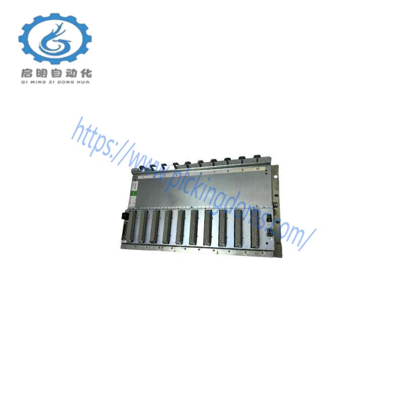 ABB RF615 3BHT100010R1 RF615 Base Backplane 10 slots