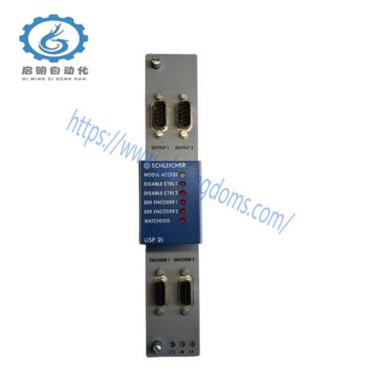 SCHLEICHER USP2I CPU SLAVE POSITIONING MODULE 2 AXES