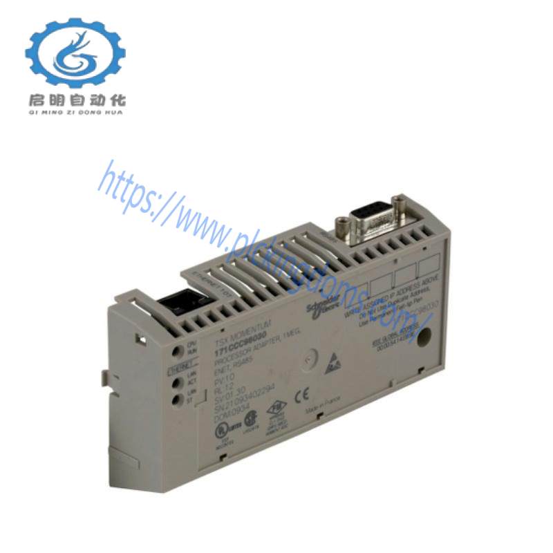 Schneider 171CCC98030 PROCESSOR MODULE W/ ETHERNET