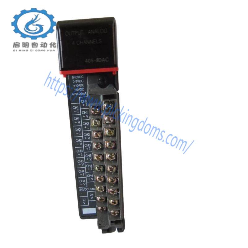 SIEMENS 405-4DAC CHANNEL ANALOG INPUT MODULE