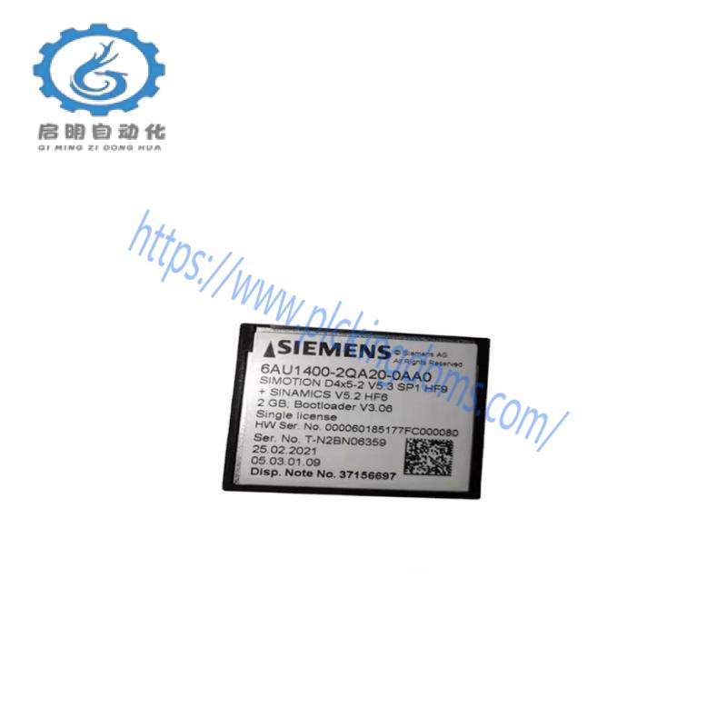 SIEMENS 6AU1400-2QA20-0AA0 Compact Flash Card
