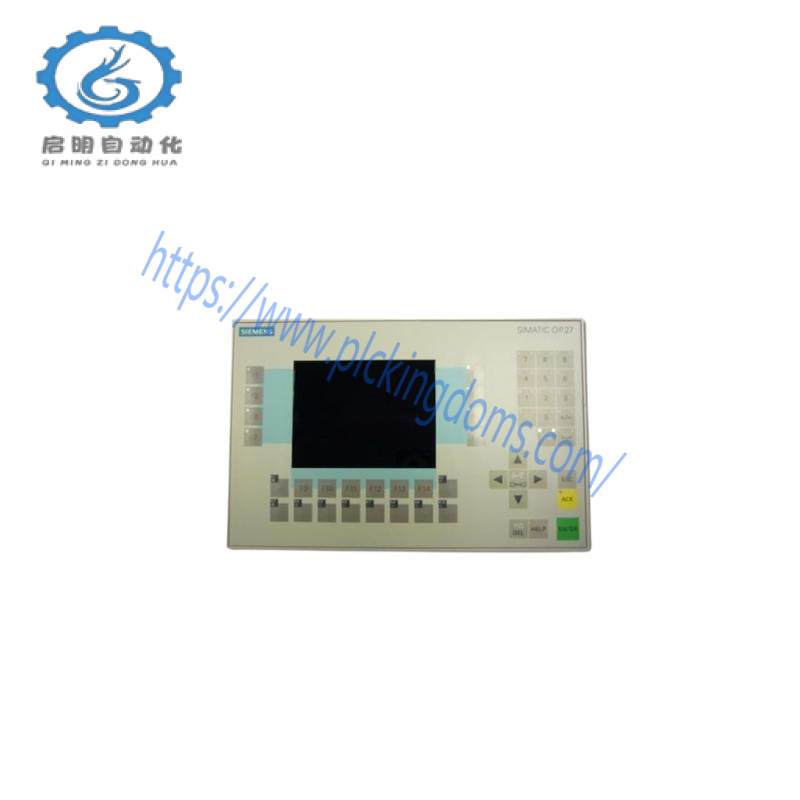 SIEMENS 6AV3627-1LK00-1AX0 OPERATOR INTERFACE