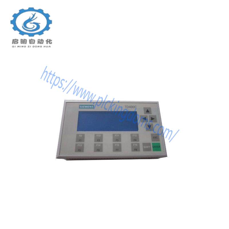 SIEMENS 6AV6640-0AA00-0AX0 TD400C text display