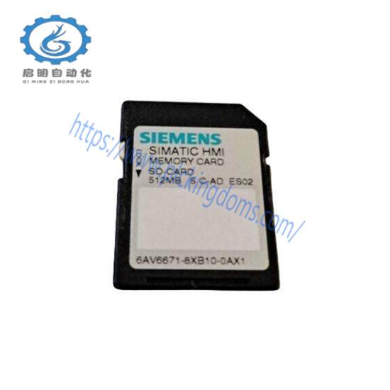 Siemens 6AV6 671-8XB10-0AX1 SIMATIC SD memory card