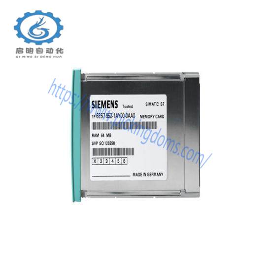 Siemens 6ES7952-1AH00-0AA0 RAM Memory Card
