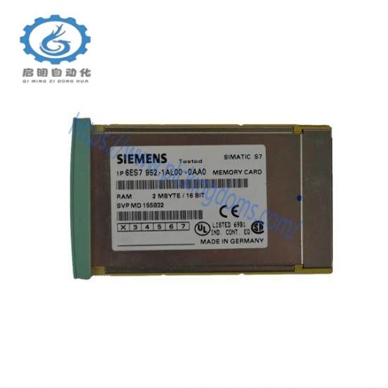 SIEMENS 6ES7952-1AL00-0AA0 RAM Memory Card