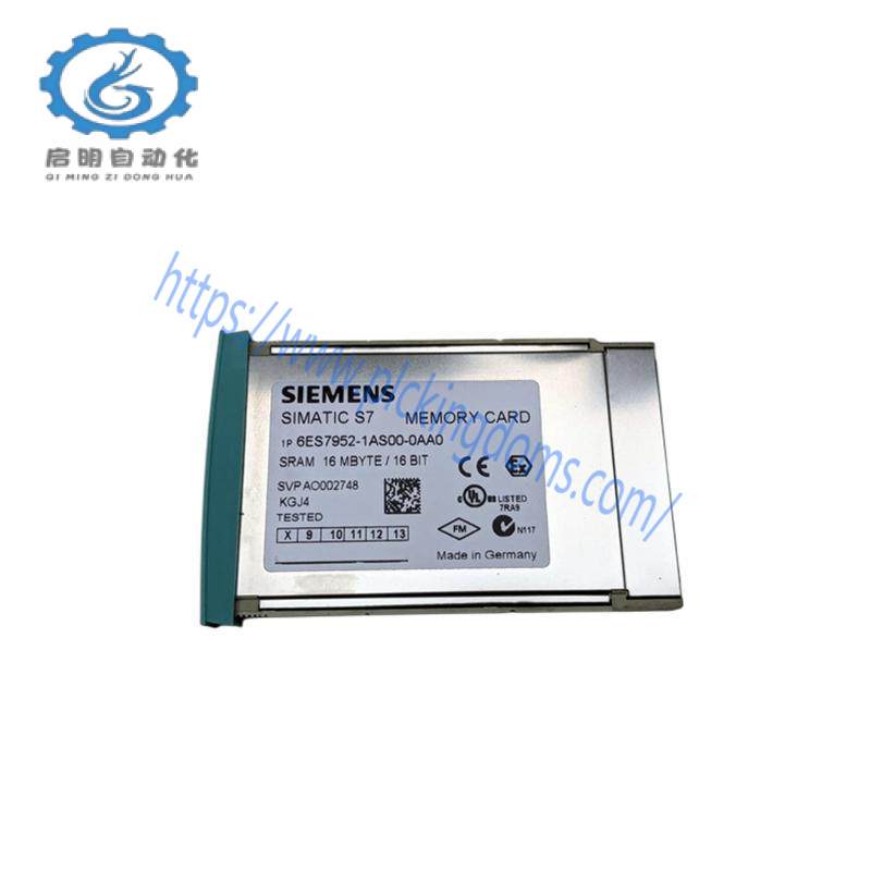 SIEMENS 6ES7952-1AS00-0AA0 MEMORY RAM CARD