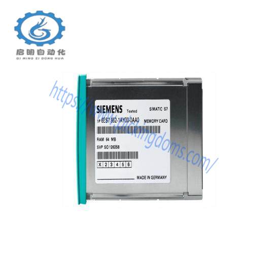 Siemens 6ES7952-1AS00-0AA0 RAM Memory Card