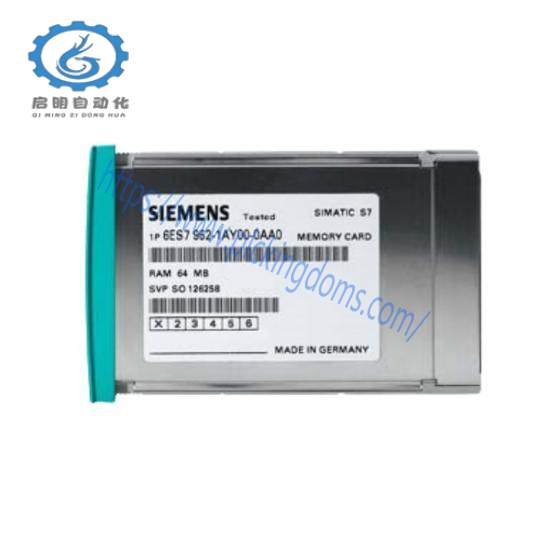 Siemens 6ES7 955-2AM00-0AA0  RAM Memory Card - 4MB