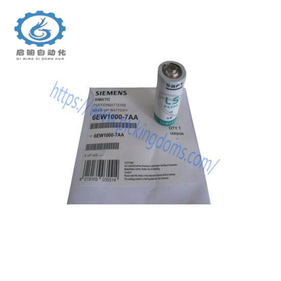 Siemens 6EW1000-7AA Backup battery Lithium SNR