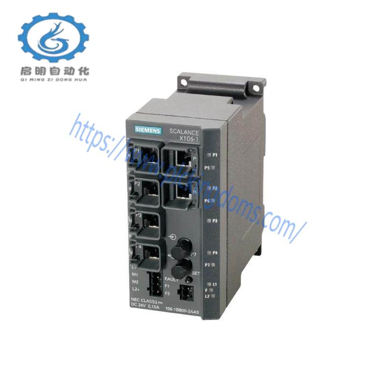 SIEMENS 6GK5106-1BB00-2AA3 Ethernet Switch Scalance