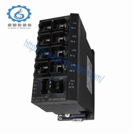 Siemens 6GK5208-0BA00-2AA3 managed IE switch