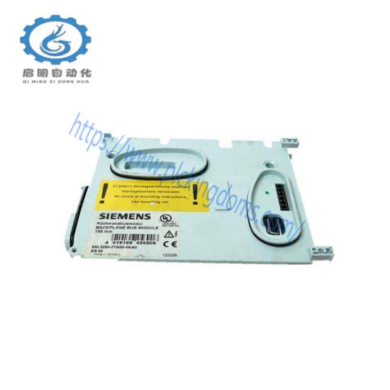 SIEMENS 6SL3 260-2TA00-0AA0 Backplane bus module