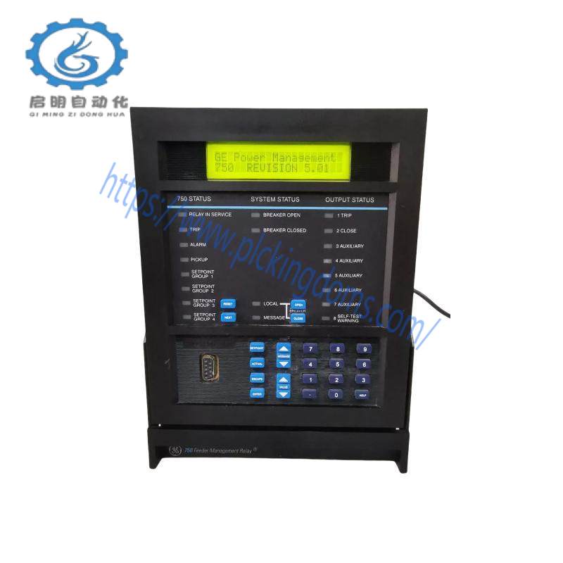 GE SR750-P5-G5-S5-HI-A20-R FEEDER MANAGEMENT RELAY