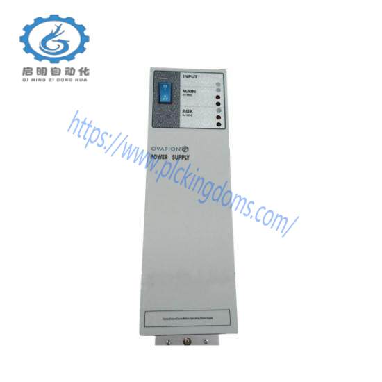 Westinghouse 1X00416H01 WH5-2FF Power Supply  Emerson OVATION