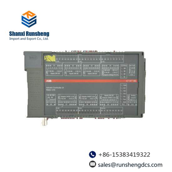 07KT98 GJR5253100R0260  Controller Basic Unit  ABB