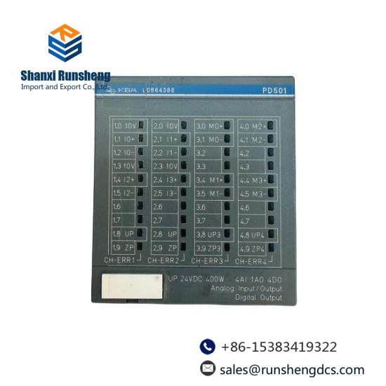1SAP260100R3001 PD501-4CH  Analog I/O Module  ABB