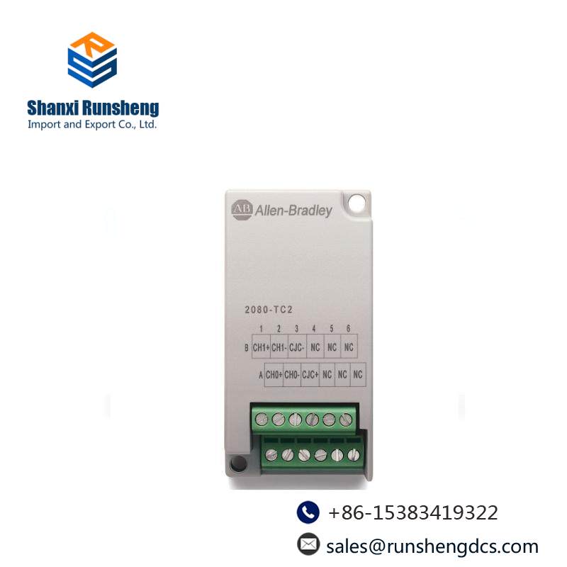 AB 2080-TC2 NON ISOLATED THERMOCOUPLE MODULE MIRCO 800