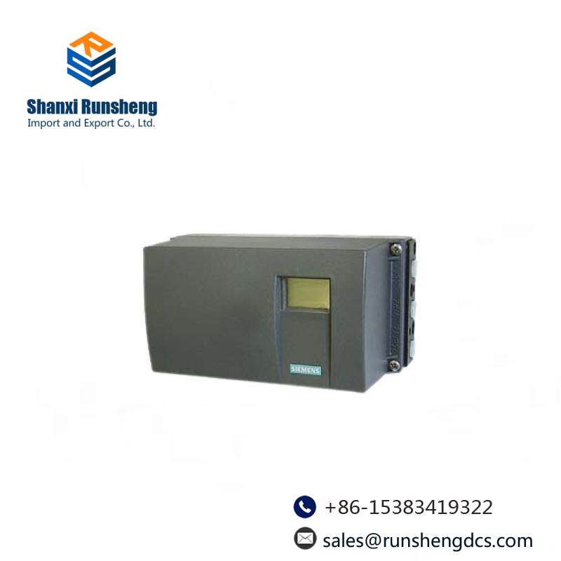 SIEMENS 6DR52100EG000AA0 Electropneumatic Positioner