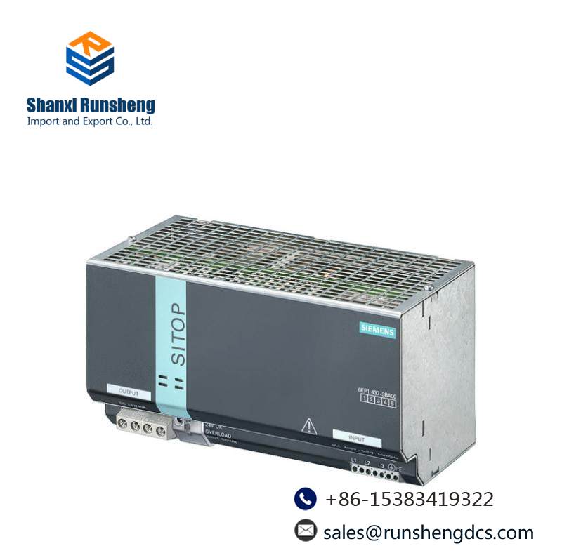 SIEMENS 6EP1437-3BA00 Power Supply Input