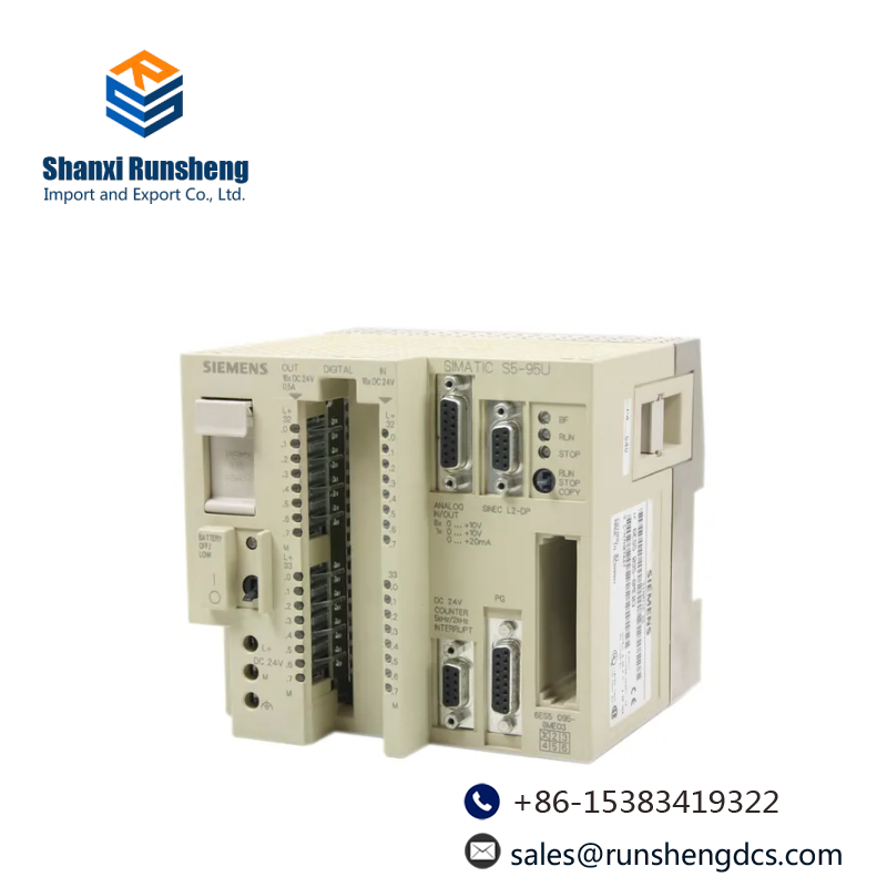SIEMENS 6ES5095-8ME03 S5-95U Central Unit