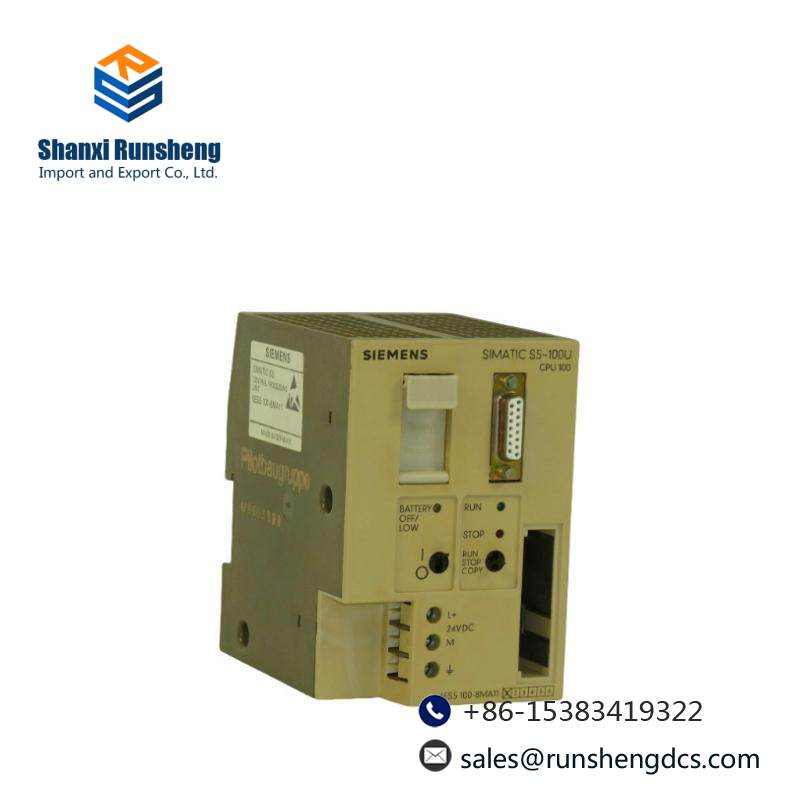 SIEMENS 6ES5100-8MA11 CPU 100 Processor Module