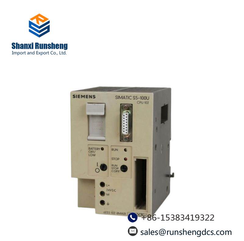 SIEMENS 6ES5102-8MA12 Central Processing Unit