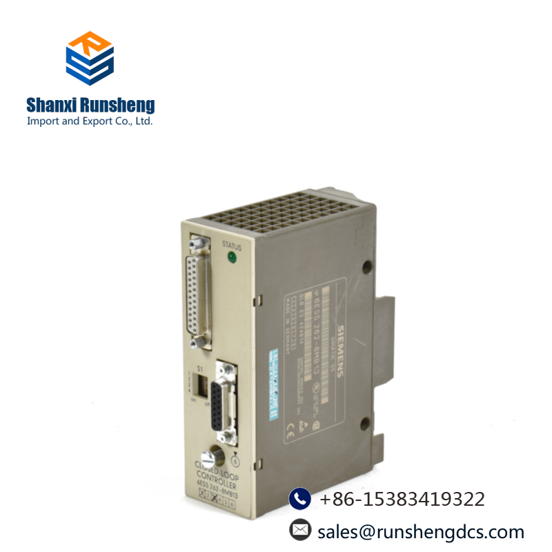 SIEMENS 6ES5262-8MB13 Closed Loop Control Module
