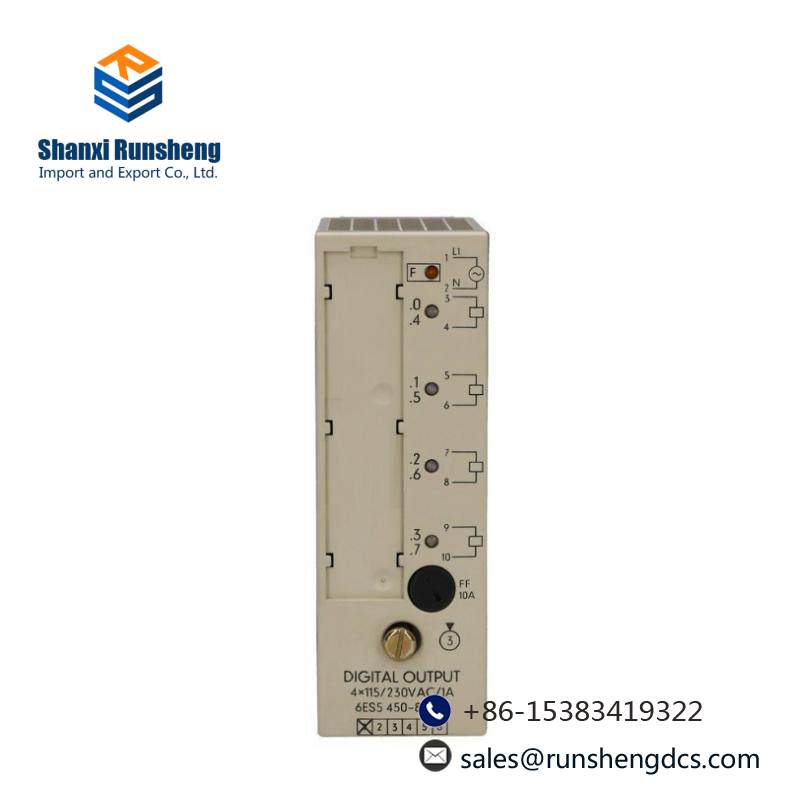 SIEMENS 6ES5450-8MD11 Digital Output Module