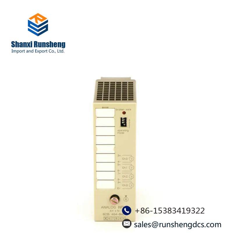 SIEMENS 6ES5464-8MB11 Analog Input Module