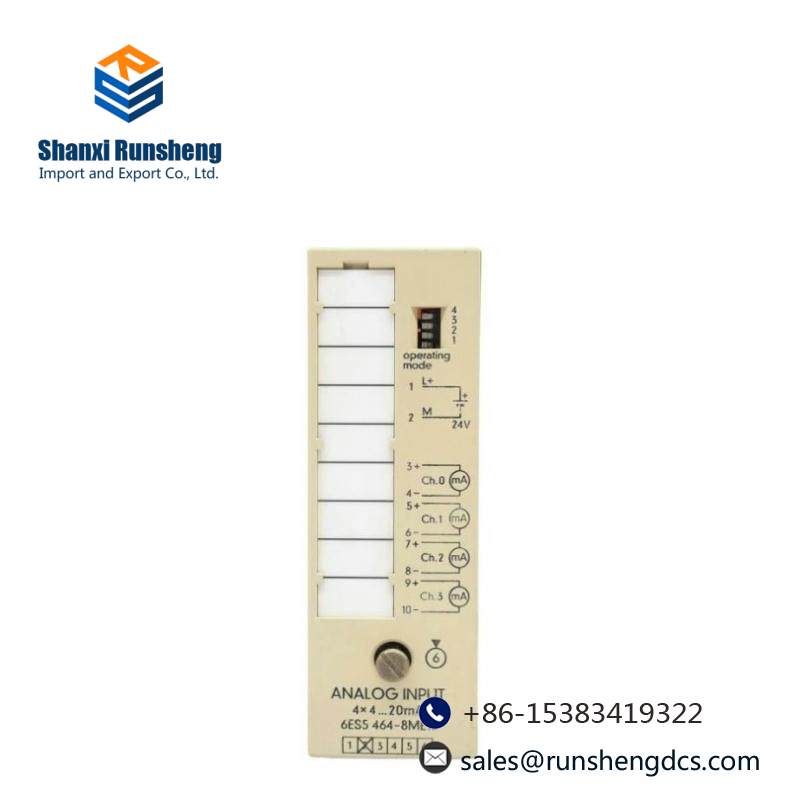 SIEMENS 6ES5464-8ME11 Analog Input Module