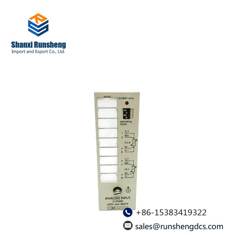 SIEMENS 6ES5464-8MF11 Analog Input Module