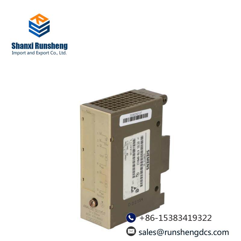 SIEMENS 6ES5470-8MB12 Analog Output Module
