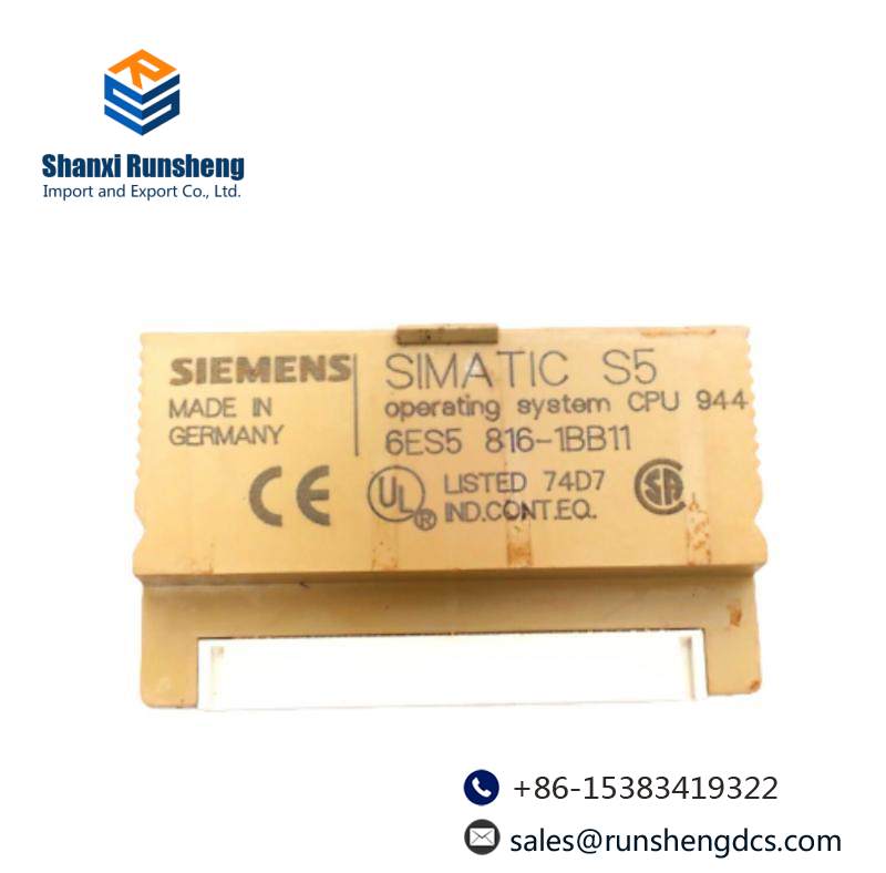 SIEMENS 6ES5816-1BB11 Operating System Module