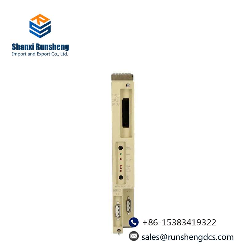 SIEMENS 6ES5943-7UB21 CPU943B Processor Module