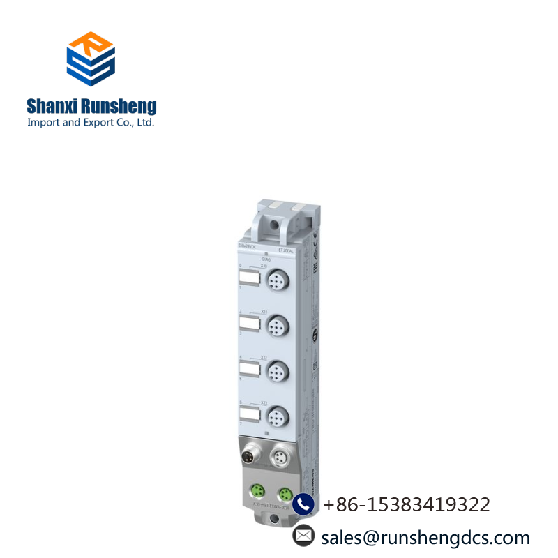 SIEMENS 6ES7141-5AF00-0BA0 ET 200AL, DI 8x24VDC, 4xM12
