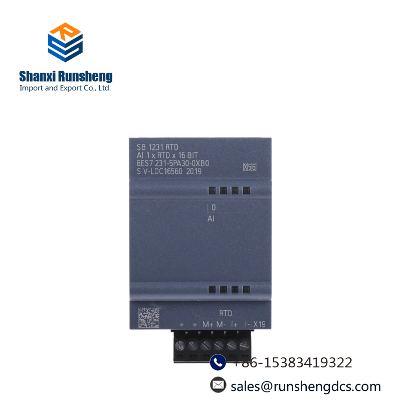 SIEMENS 6ES7231-5PA30-0XB0 Analog input
