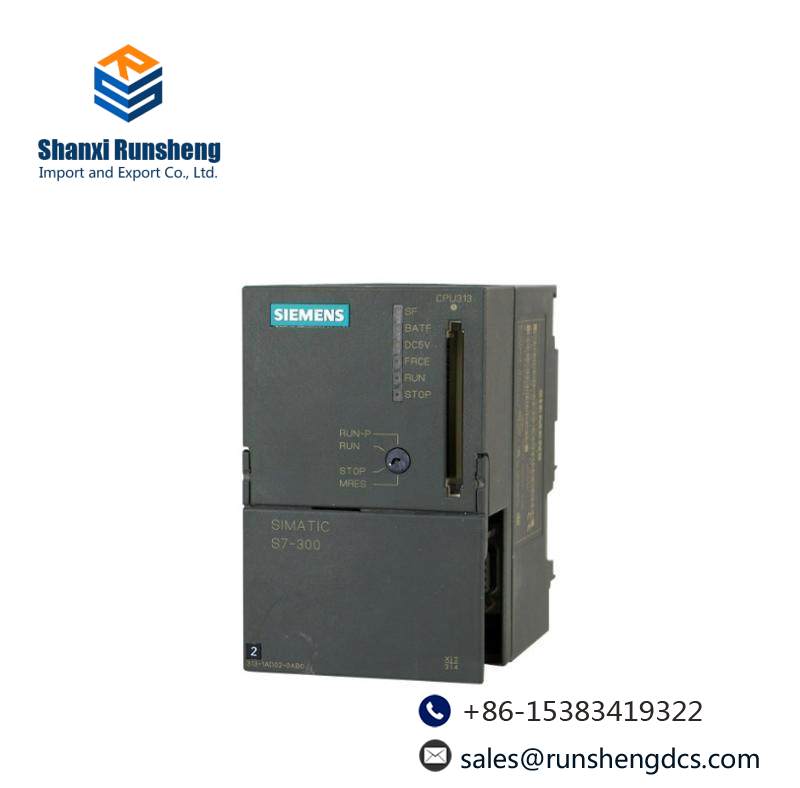 SIEMENS 6ES7314-1AE02-0AB0 SIMATIC S7-300, CPU 314