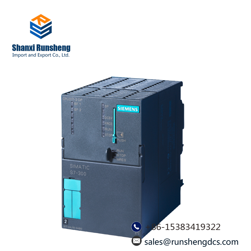 SIEMENS 6ES7317-2AJ10-0AB0 CPU317-2DP Processor Module