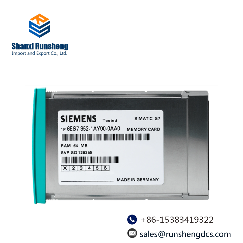 SIEMENS 6ES7952-1AM00-0AA0 RAM MEMORY CARD