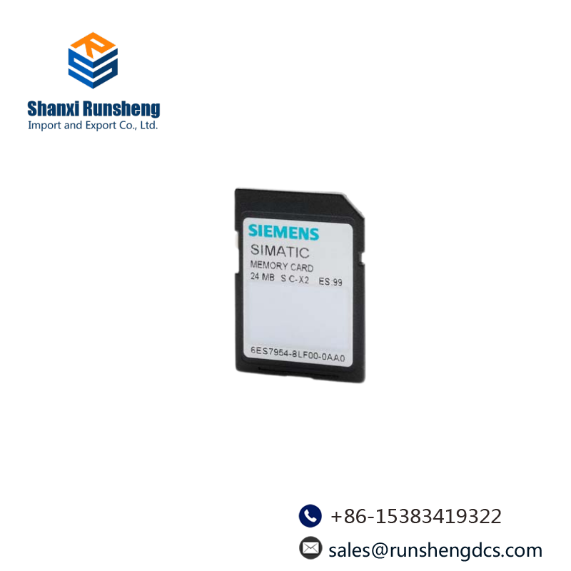 SIEMENS 6ES7954-8LL03-0AA0 MEMORY CARD FOR S7-1X00 CPU