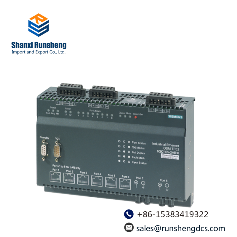 SIEMENS 6GK1 105-2AB10 digital inputs redundant