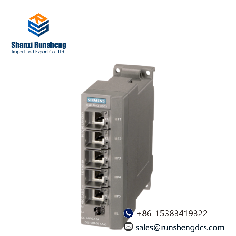 SIEMENS 6GK5 005-0BA00-1AA3 SCALANCE X005