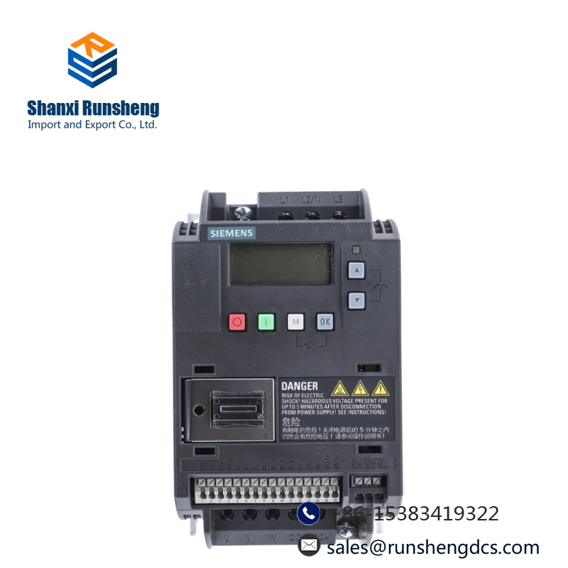 SIEMENS 6SL3 210-5BE17-5UV0 3AC400V 0.75KW UNFILTERED