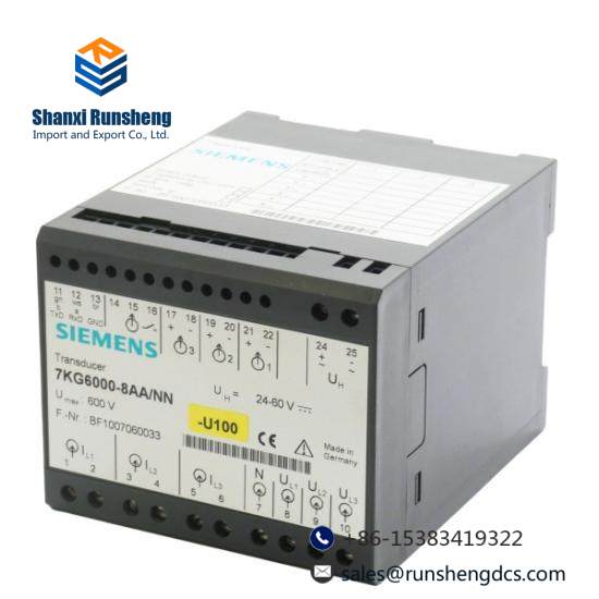 7KG6000-8AA  Siemens Ultrasonic Transmitter