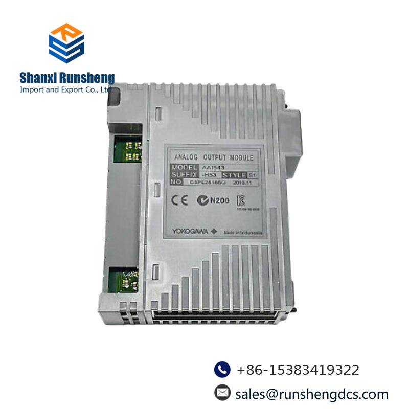 YOKOGAWA AAI543-H53 S1 ANALOG INPUT MODULE