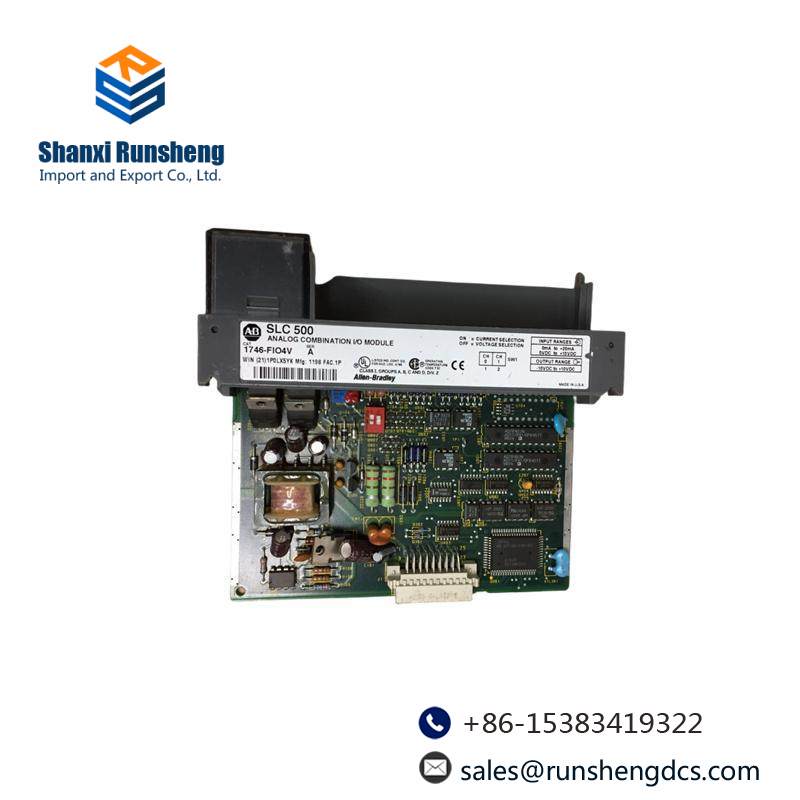 AB 1746-FIO4V FAST ANALOG I/O MODULE